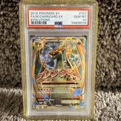 M Charizard Ex PSA 10