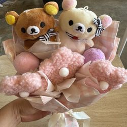 Rillakuma Plush Bouquet 💐 