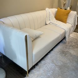 Couch Chair White 