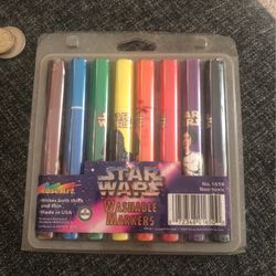 STAR WARS VINTAGE WASHABLE MARKERS!