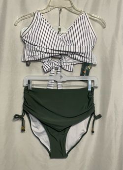 Blooming Jelly green swimsuit Women’s Size 12