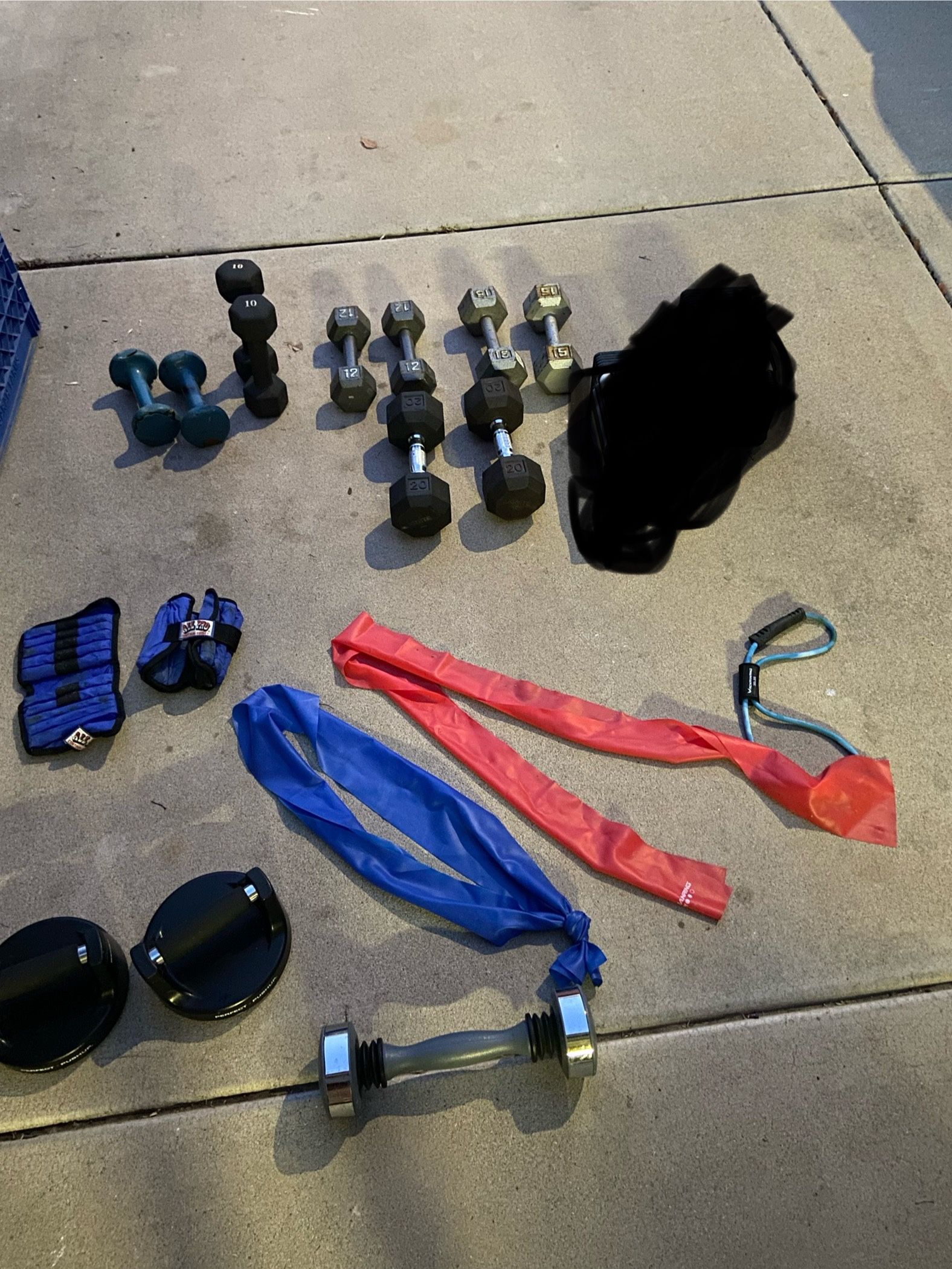 Home Gym Weight Set – Dumbbells, Bands, Push-Up Handles ….
