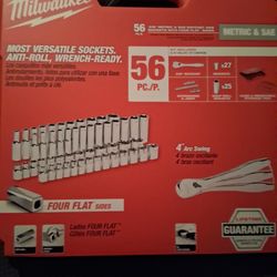 Milwaukee Socket Set 56pc