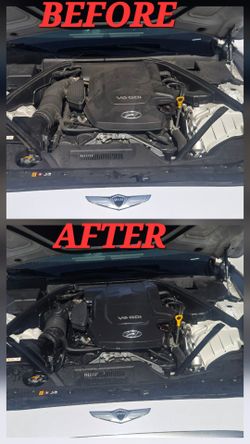 Upholstery Cleaning Headlights Restoration paint corrections Engine bay full details available