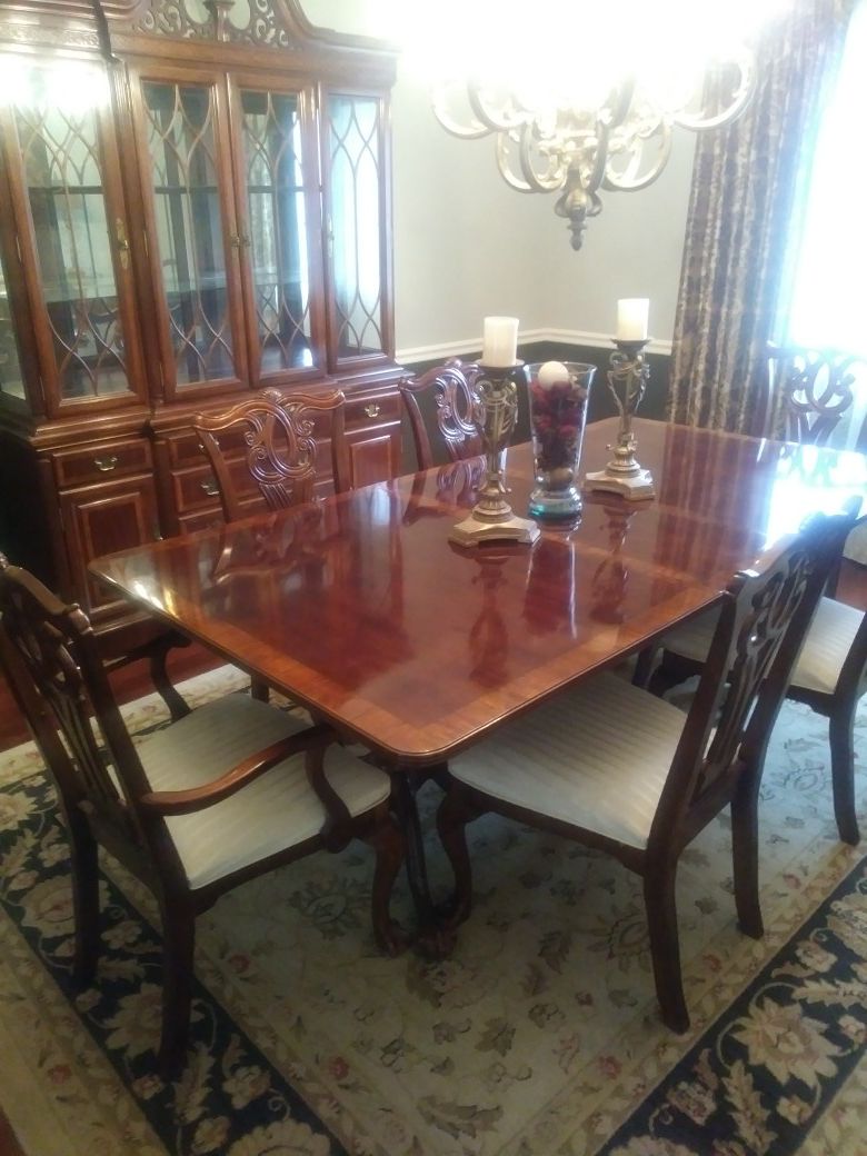 Ethan Allen formal dining room set