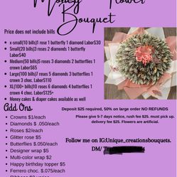 Money Bouquets 