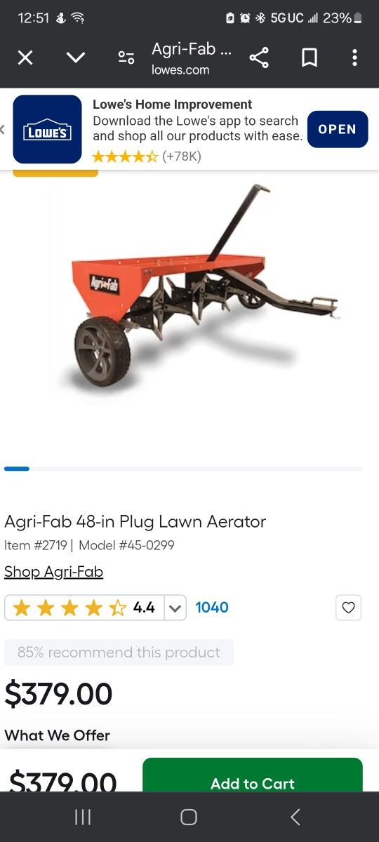 New Aerator