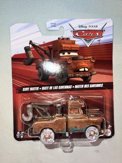 New 2024 Disney Pixar Cars CAVE MATER Metal Series Red Card McQueen 