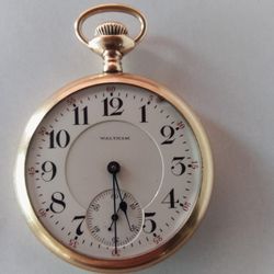 Waltham 23 Jewel Vanguard Commander Pocket Watch