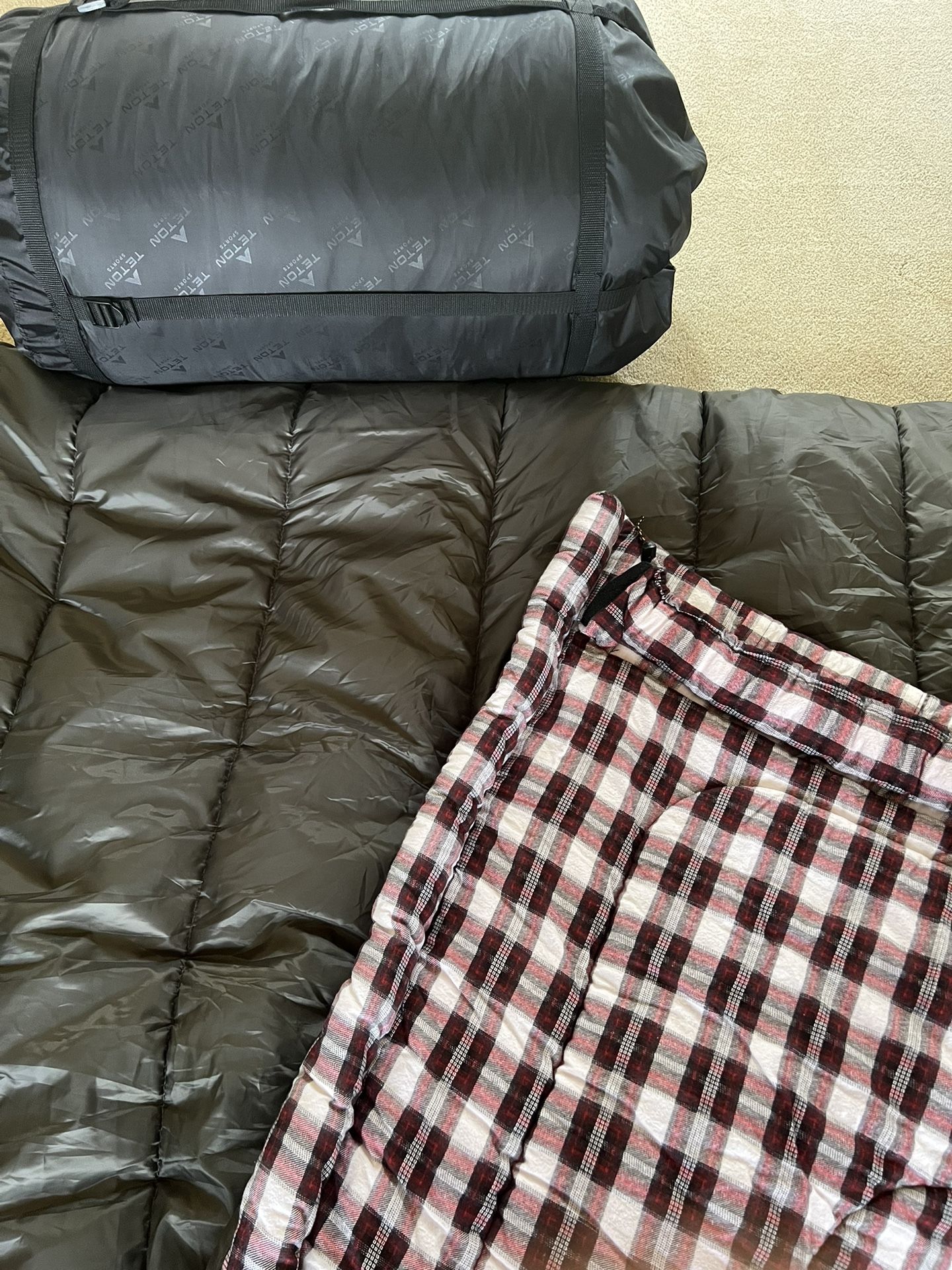 TETON Sports Fahrenheit Mammoth 0°F Queen Size Double Sleeping Bag