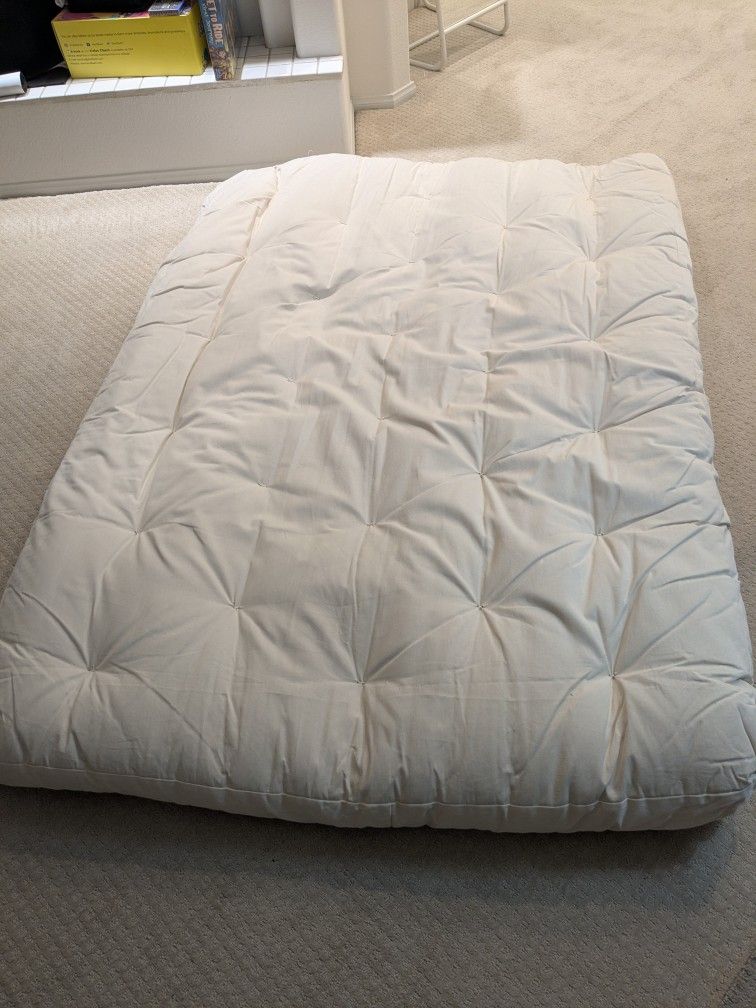 Organic All Natural Cotton Futon Mattress (Full Size)