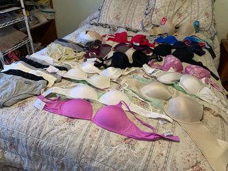 Bras - all sizes.  Panties: XL.  Chino, ca