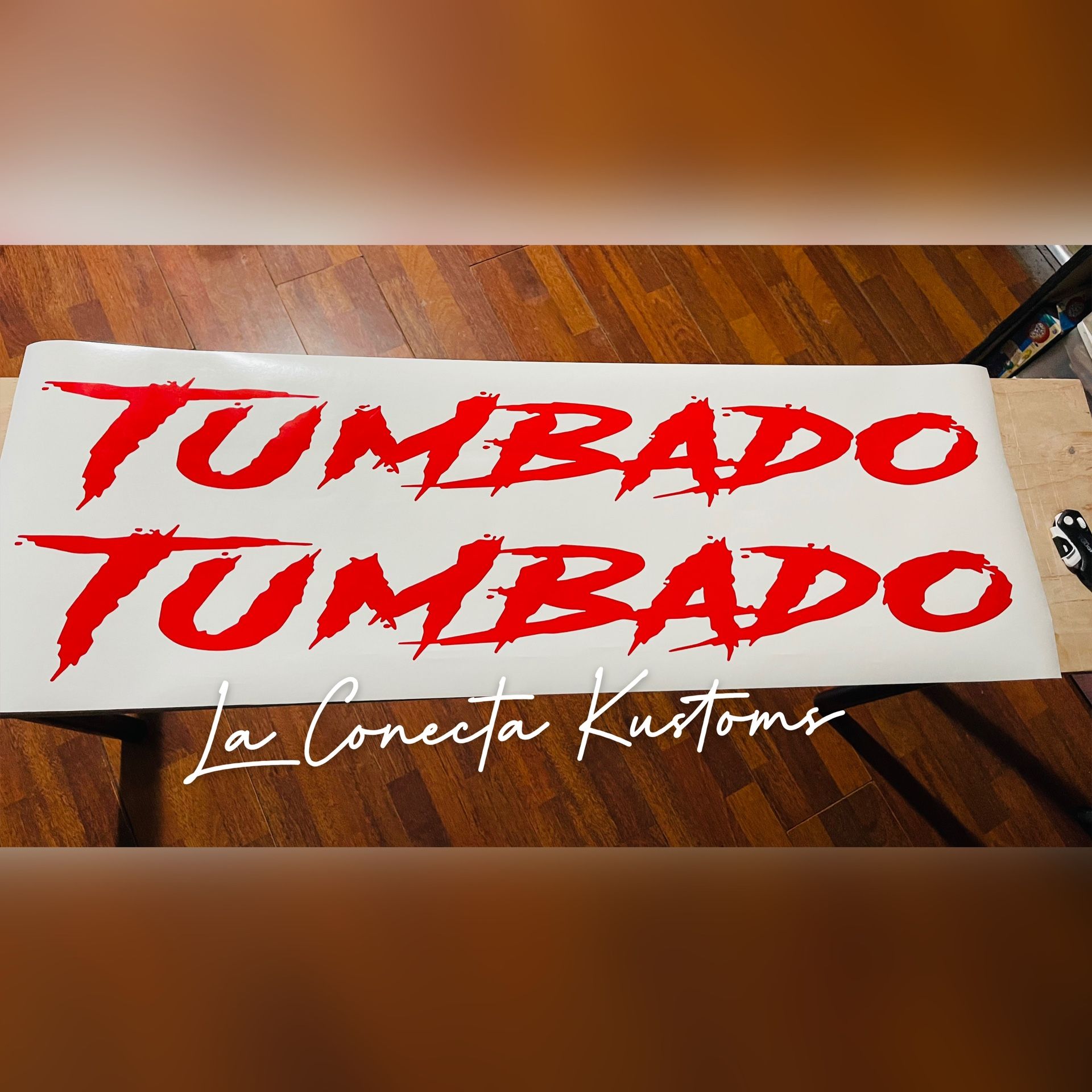 Tumbado Vinyl Sticker Decal