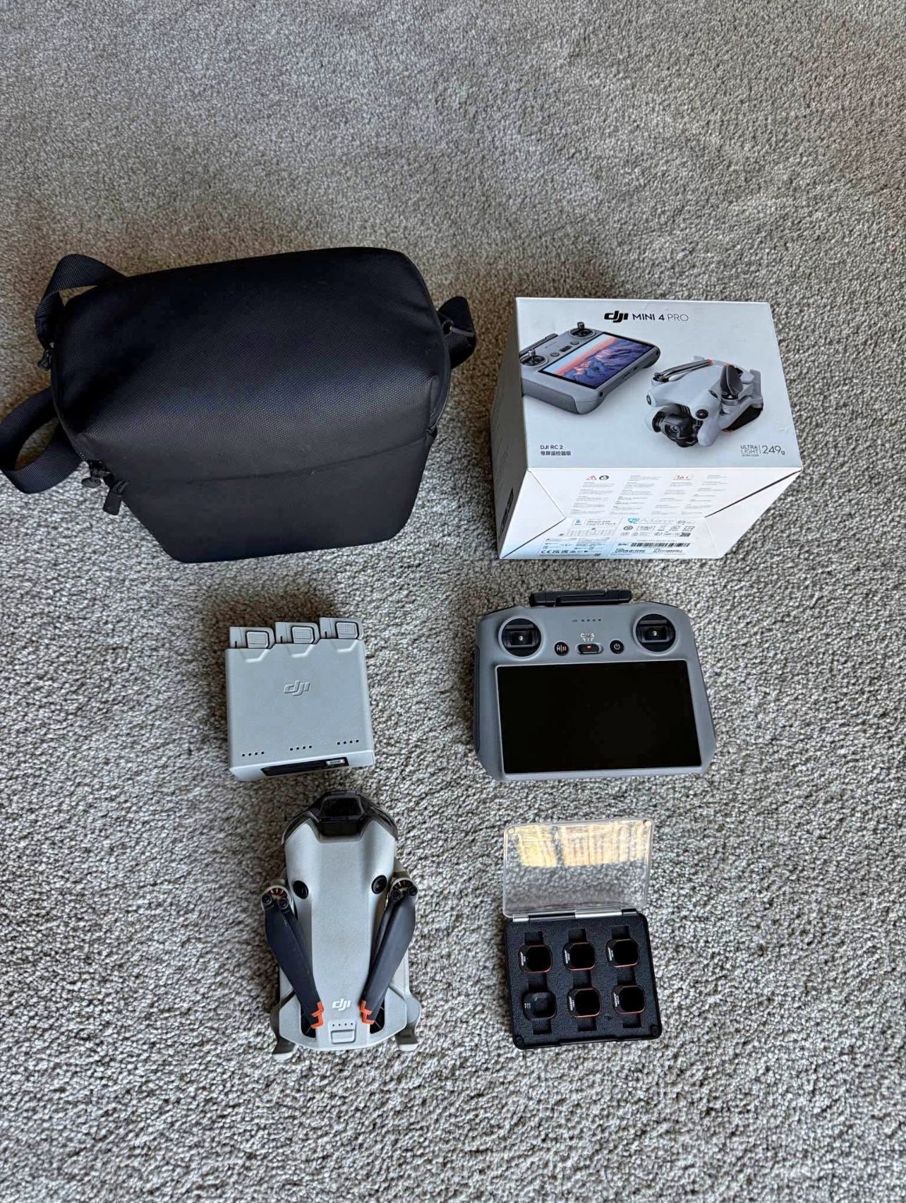 DJI Mini 4 Pro Fly More Plus Combo And ND filters 