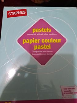 20 lb Pastel Copy Paper