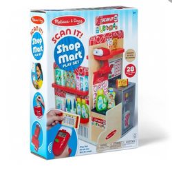 Melissa & Doug Wooden Scan It! Shop Mart Play Set  **New In Box**