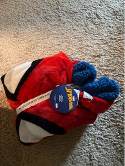 Spiderman Hoodie Blanket