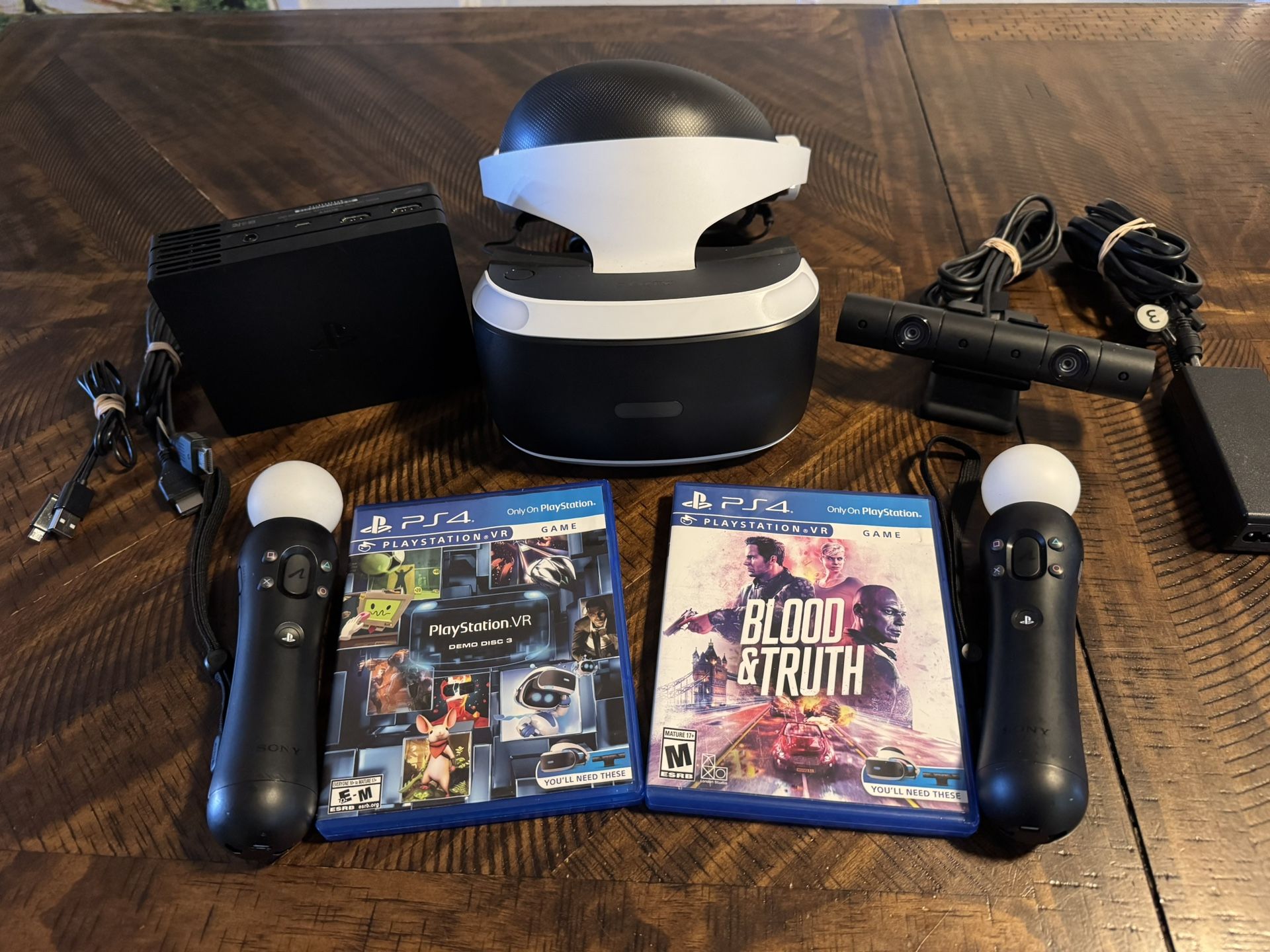 PlayStation 4 PSVR Bundle with Games