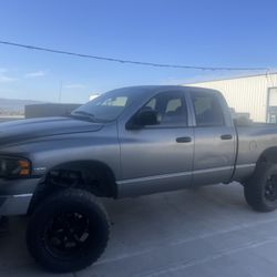 Lifted Dodge Ram Work Truck 