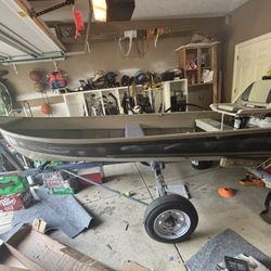 John boat, Trailer, Motor       