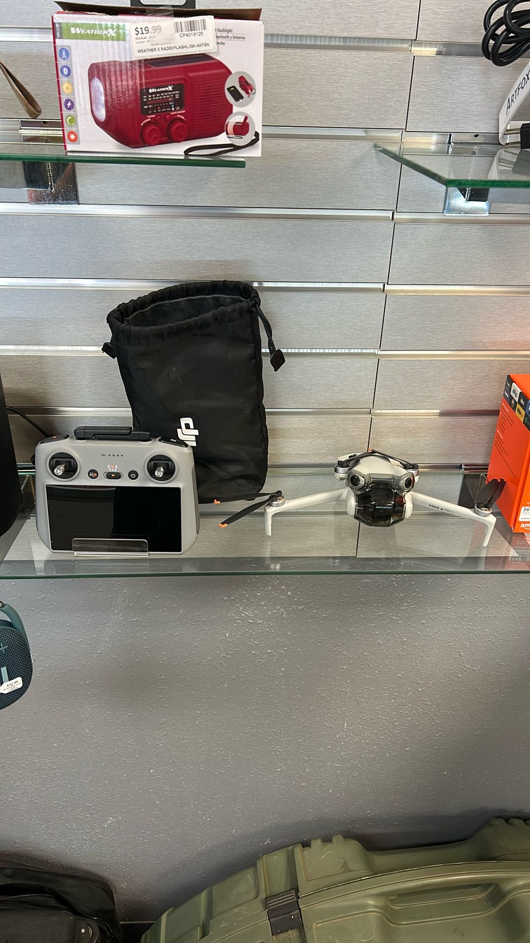 DJI MINI 4 PRO Drone With Controller and three batteries, fully tested fully functional and updated