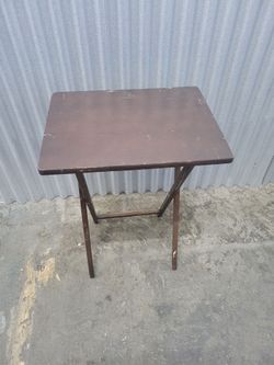 Small folding table