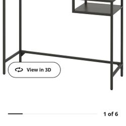 VITTSJO laptop table/computer desk in black-brown from IKEA