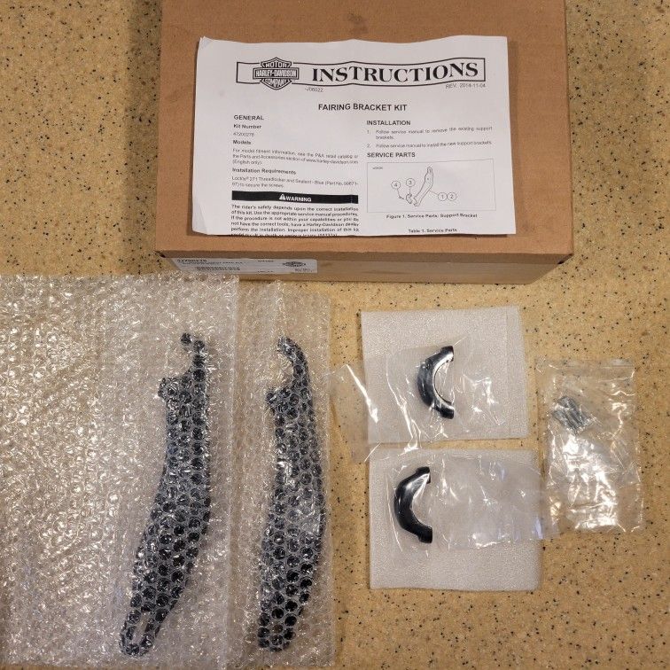 Harley Davidson Fairing Bracket Kit