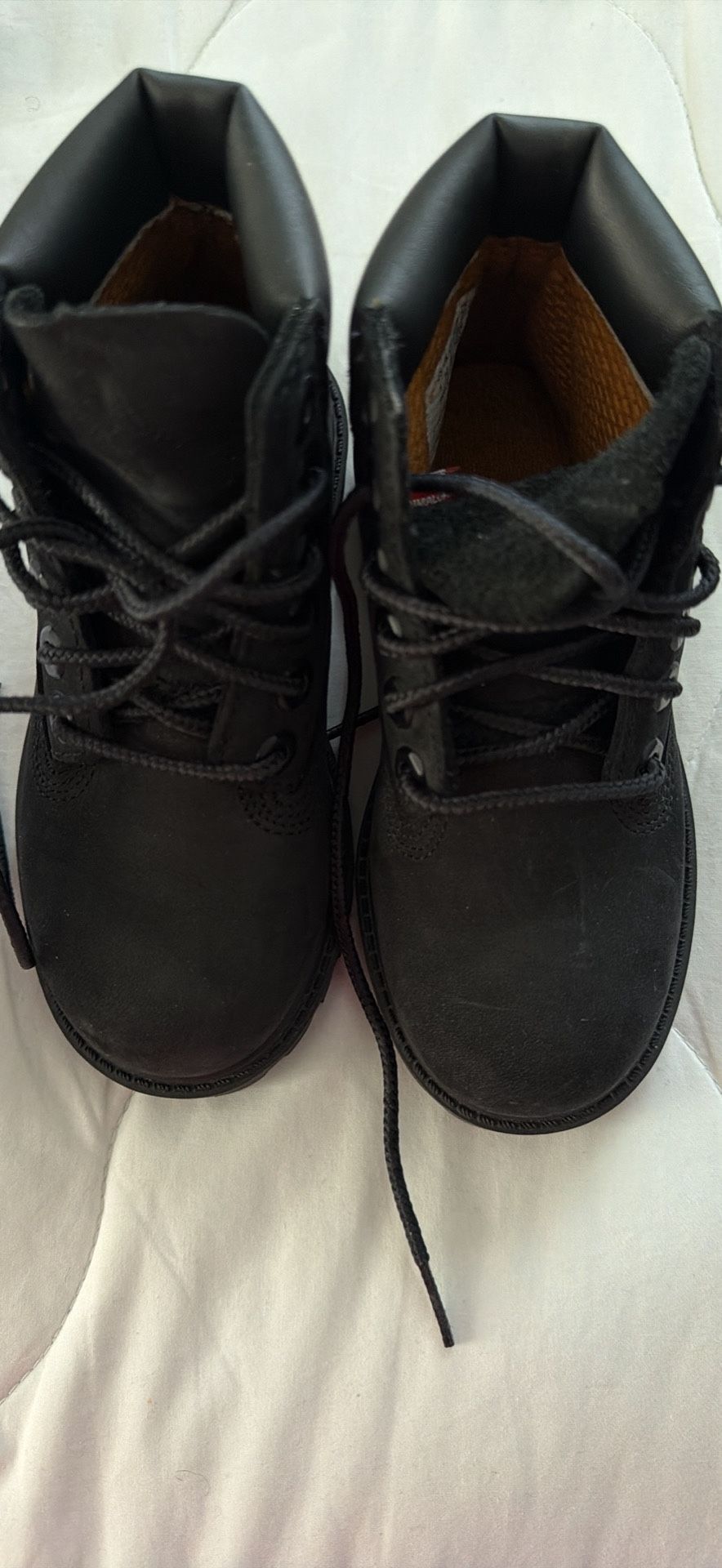 Gently Used Black Timberland Toddler Waterproof 9c