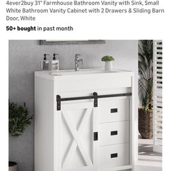Bathroom Vanity with Sink