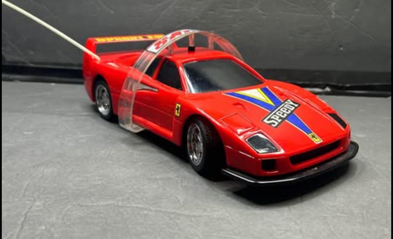 Vintage Ferrari F40 RC Car Only - No Remote Rare