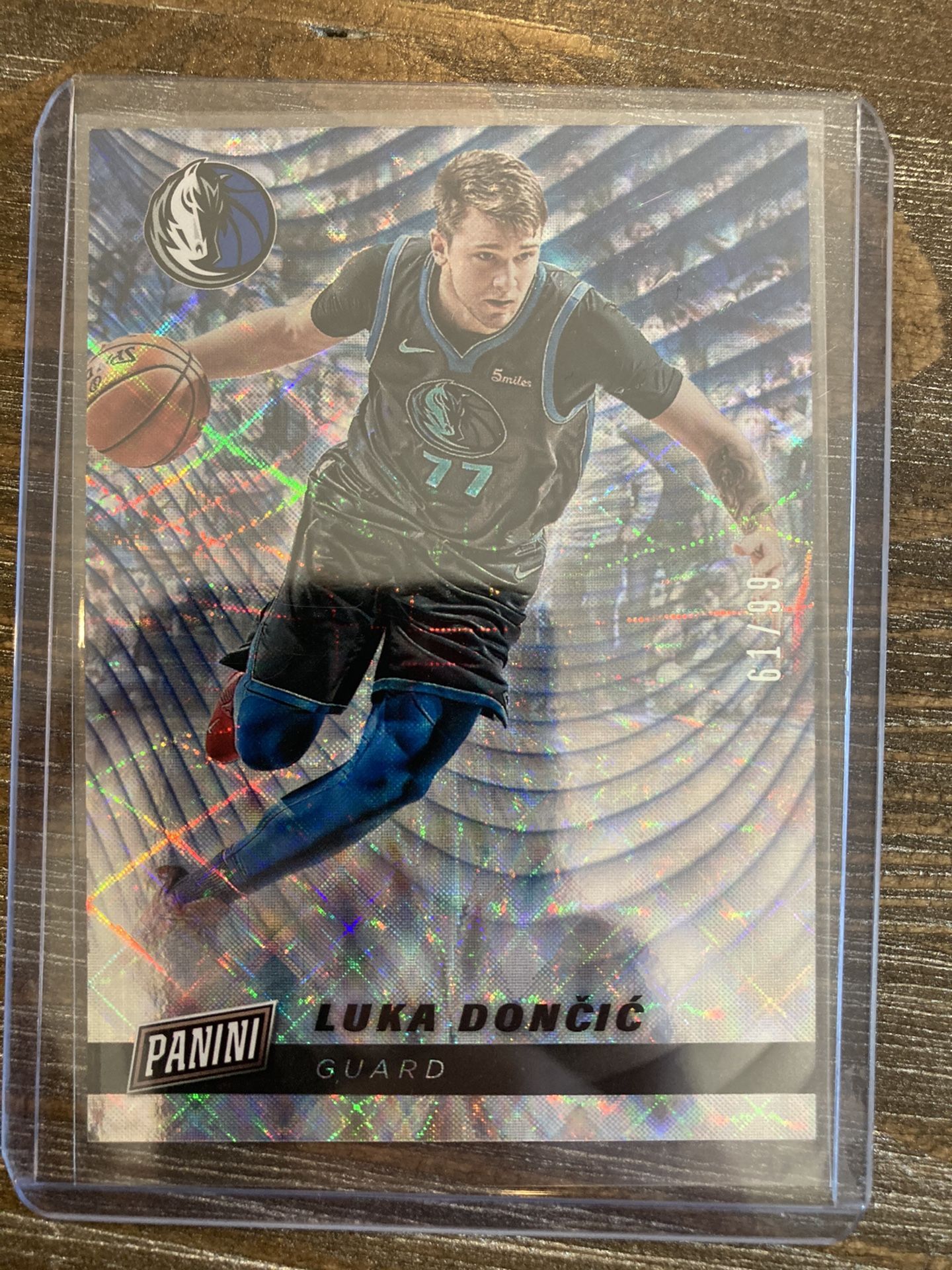 2019 Luka Doncic Panini Cyber Monday Future Frames 61/99 Mint Rare