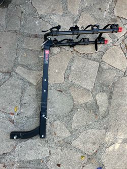 4 bike rack with two hitch