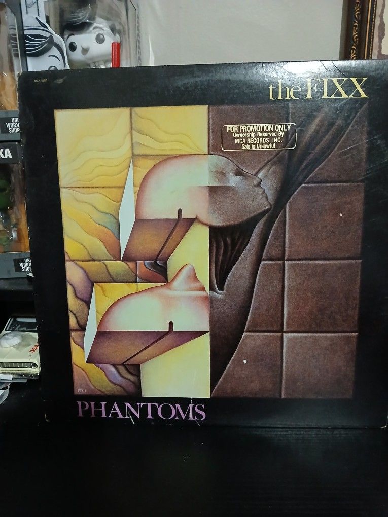 The Fixx Phantoms Vinyl Lp Album Cover Is VG + Record VG +