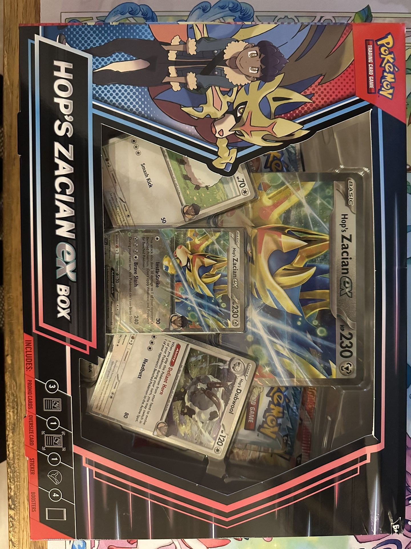Hop’s Zacian EX Box