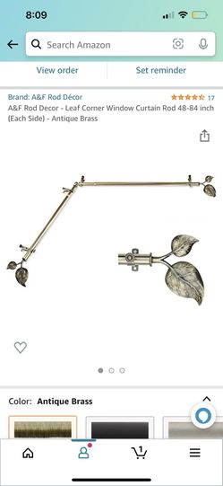 Two Window Curtain Rod