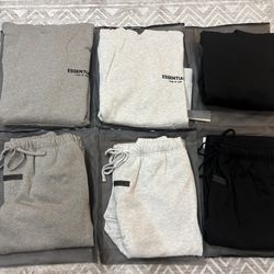 fear of god essentials and bape !