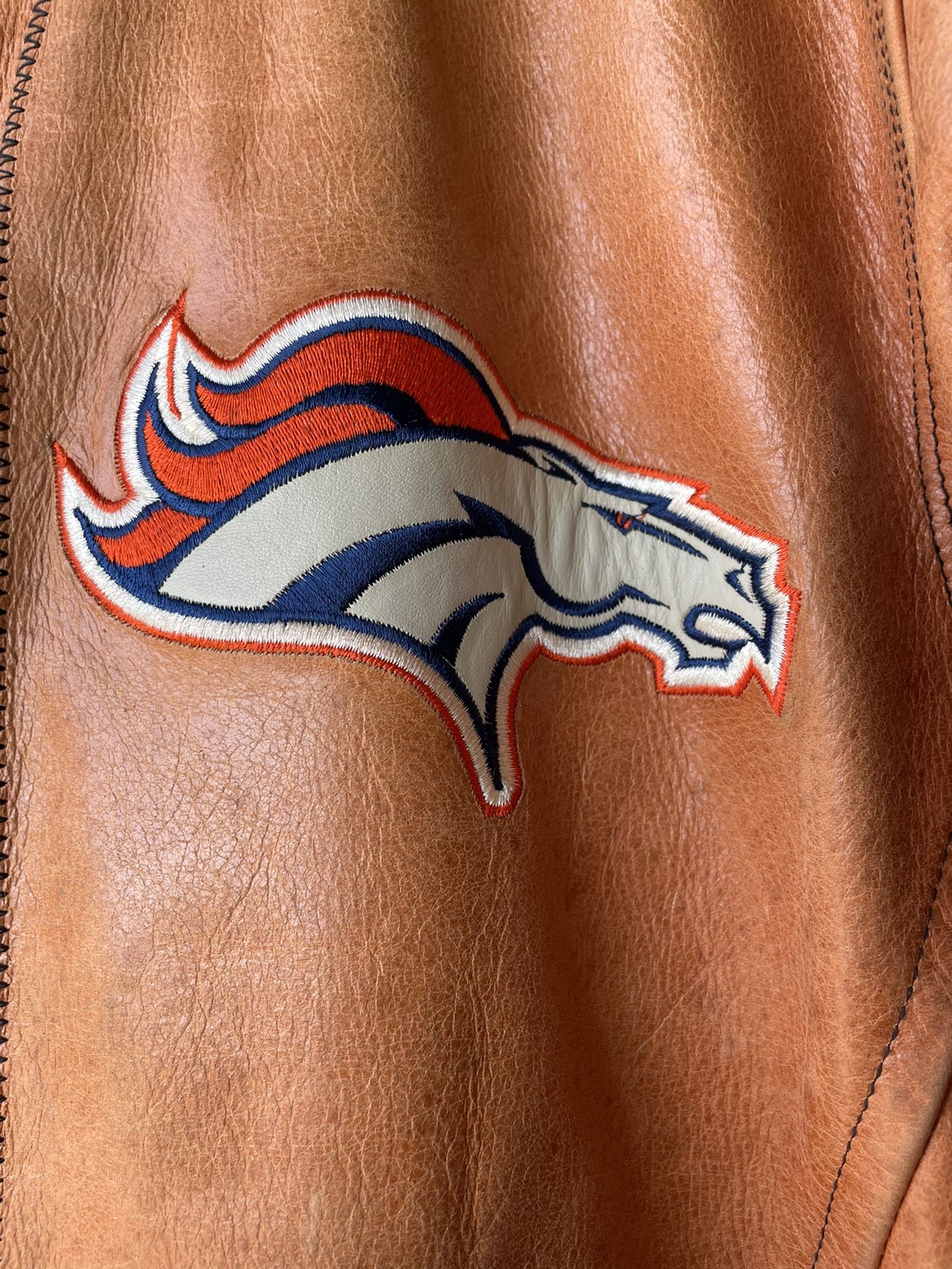 “Denver Bronco’s Leather Jacket “