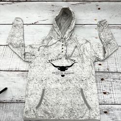 Yellowstone Dutton Ranch Sweatshirt Women XL Hoodie Pullover Sweater Clothing