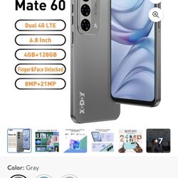 New In Box 4G RAM 128ROM Unlocked Cellphone,Dual Camera Smartphones,Unlocked Android Phones T Mobile Phones