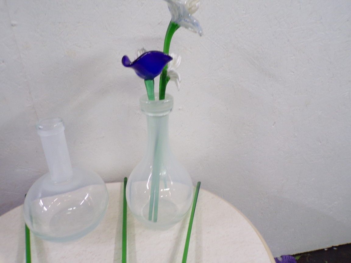 Flower Glass Decoration