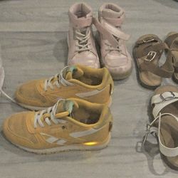 Girls sneakers Reebok Vans good condition 