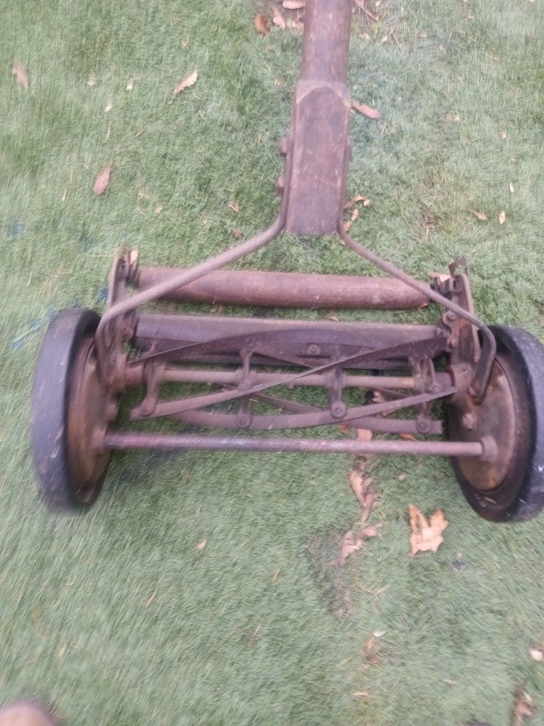 Vintage Push Mower