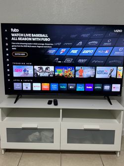 Tv and table with drawers