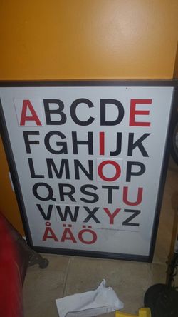 Picture frame from ikea