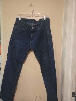 Dark Wash Slim Fit Denim Jeans Calvin Klein