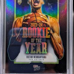 Victor Wembanyama ROY card