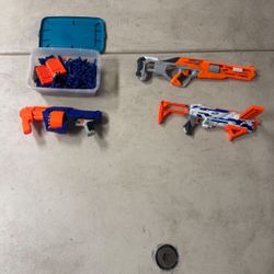 Nerf Guns And Darts