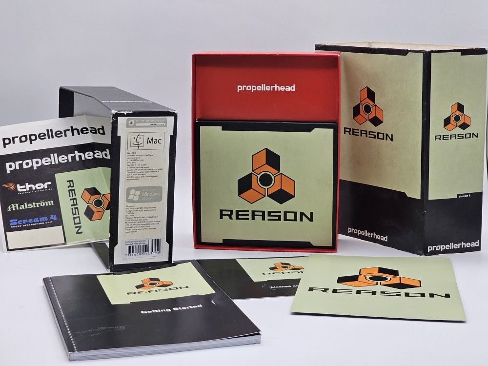 Reason Propellerhead Full version 5 Mac & Windows