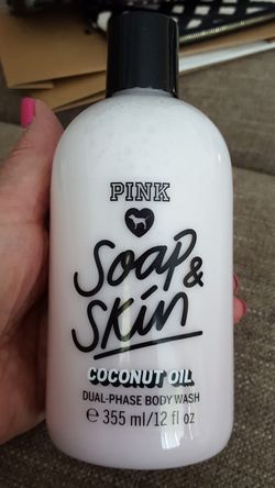 PINK Coconut oil body wash